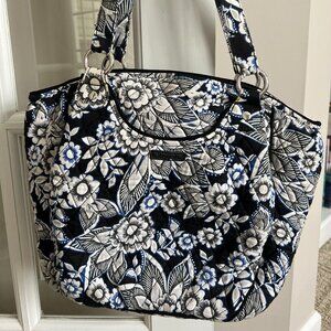 Vera Bradley Handbag (Snow Lotus)